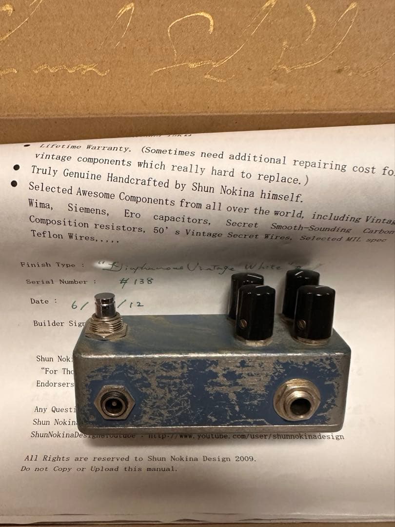 ギター ShunNokinaDesign/Redemptionist