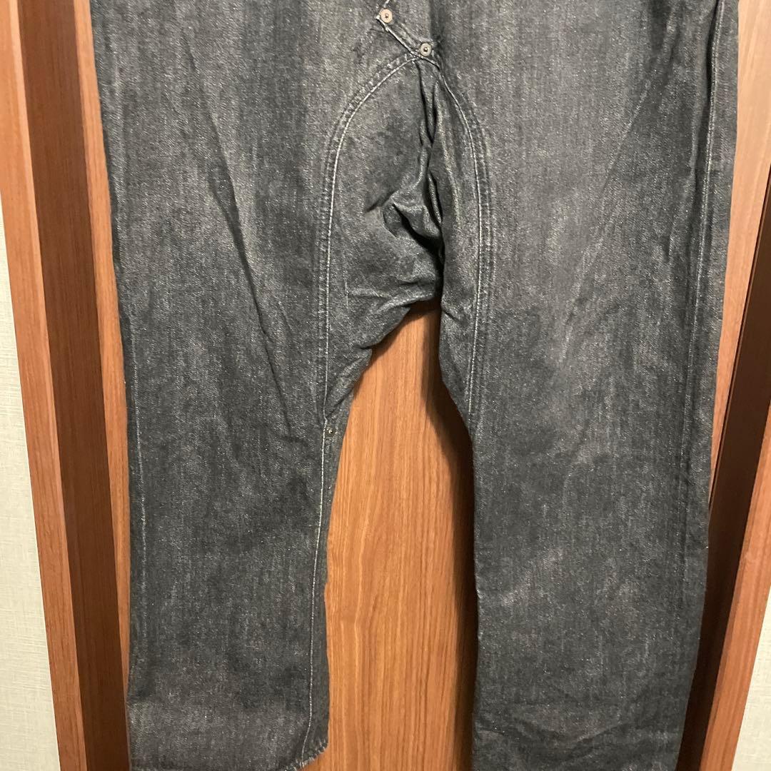 black market ギャルソン サルエル デニム ガンリュウ ganryu