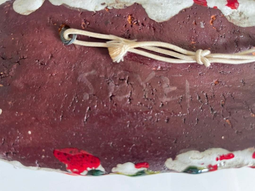 ヴィンテージ　SEYEI 陶器　魚の壁掛けオブジェ　森正　ミッドセンチュリー