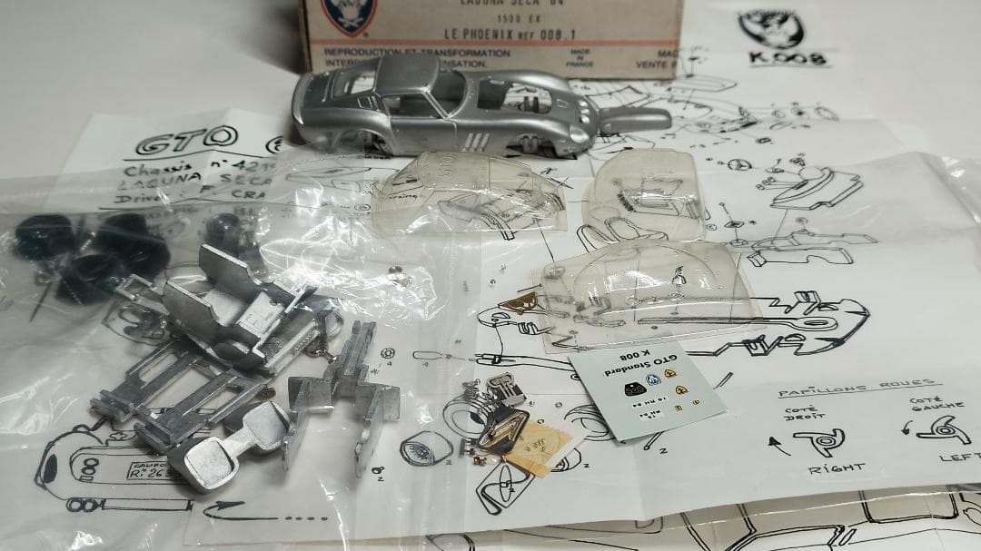 d*7様 Ferrari 250 GTO 62 プラモデル