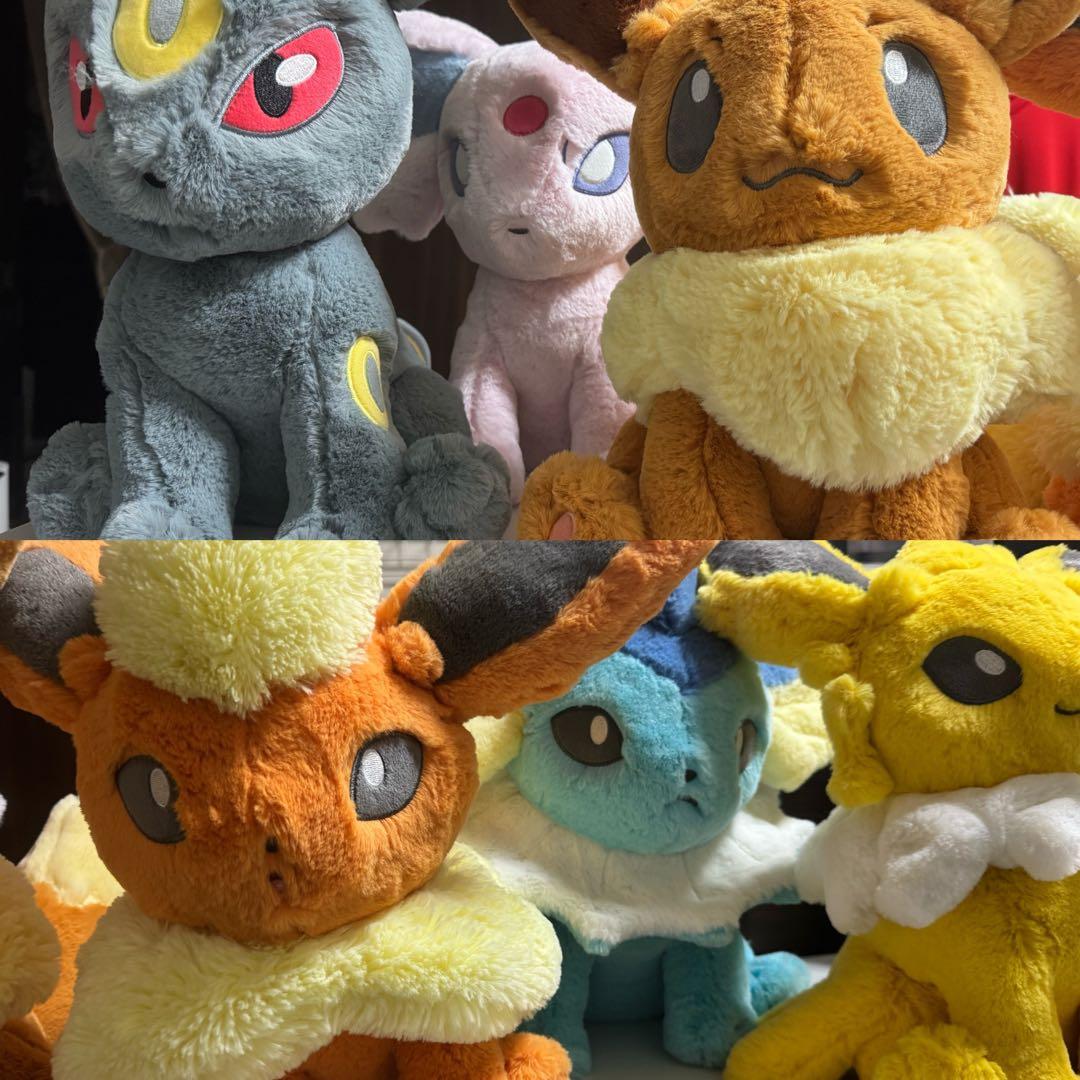 ブイズ　ふわふわ抱きぬいぐるみ　6体セット　タグなし