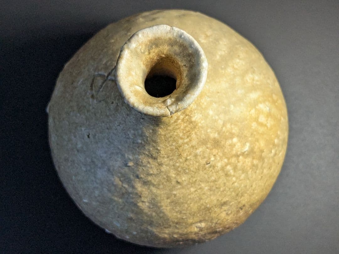 信楽焼　寺垣外窯　杉本貞光　花入　茶碗　毎日オークション出品