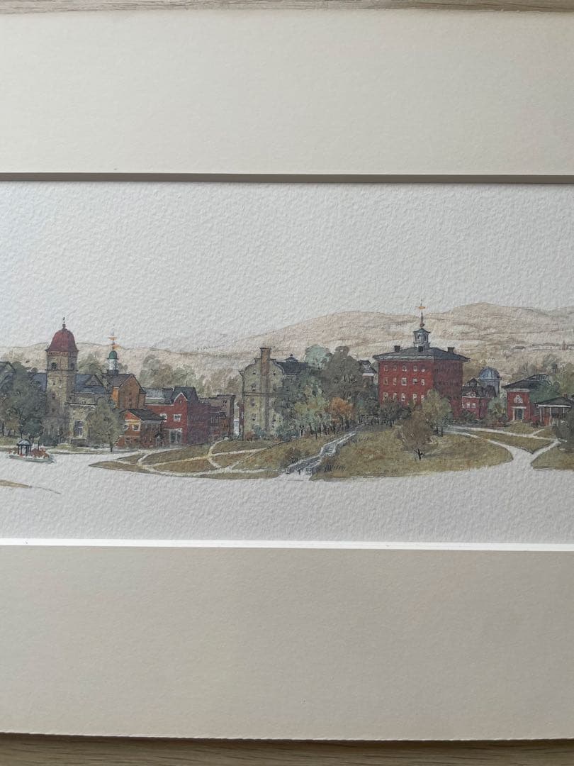 レオナルドウェーバー ウィリアムズタウン リトグラフEdition251/350