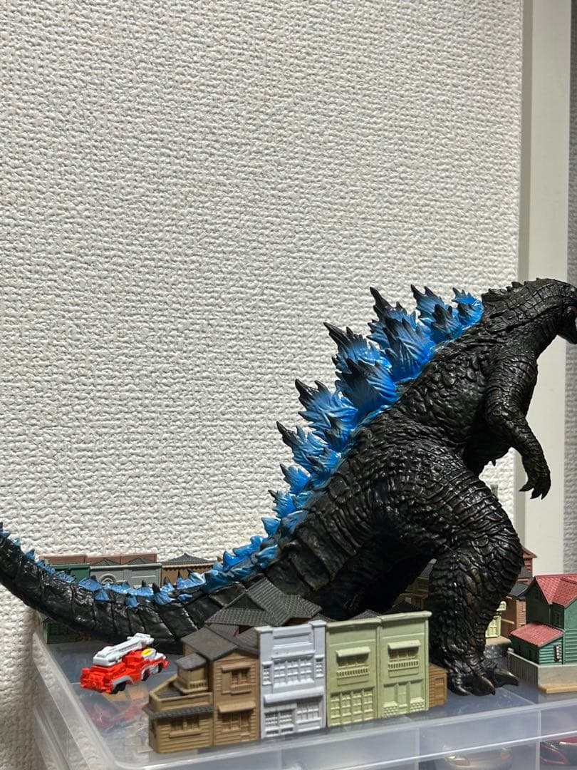 ゴジラ フィギュア ミニチュア　セット　ジオラマ