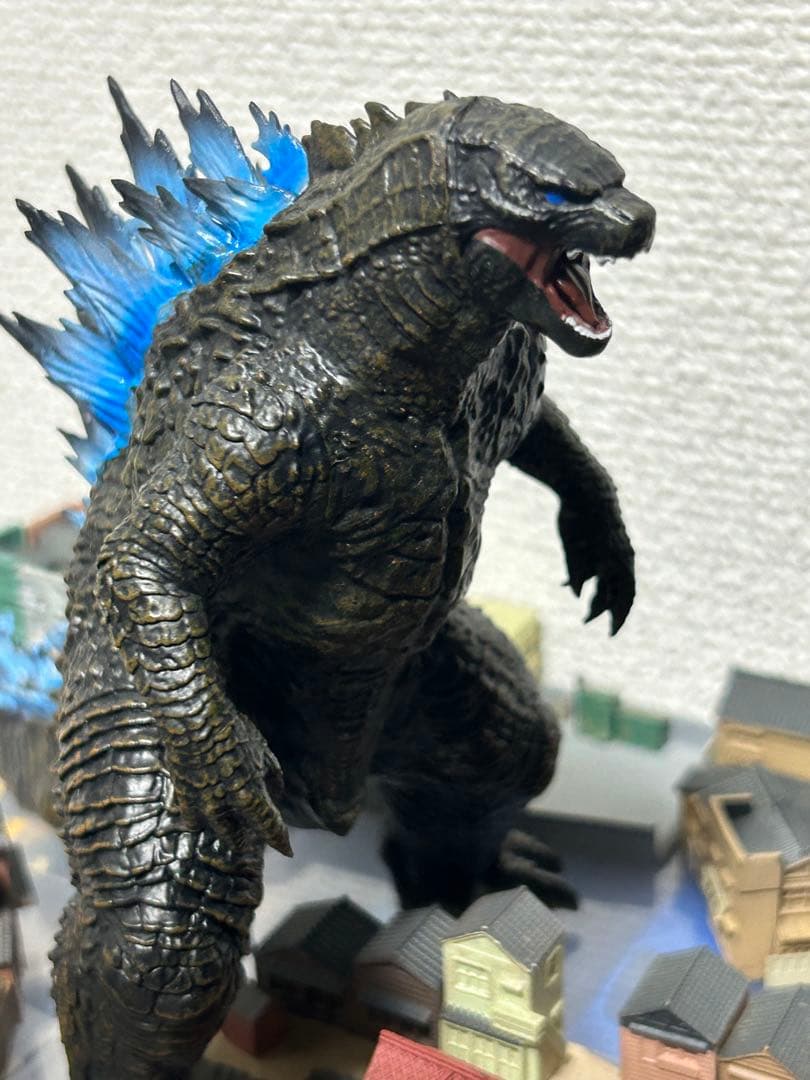 ゴジラ フィギュア ミニチュア　セット　ジオラマ
