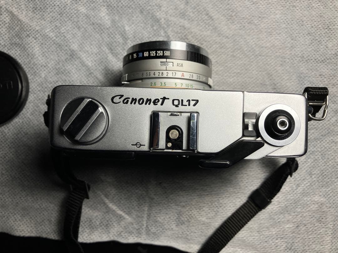 整備済 Canon QL 17 G-III フィルムカメラ 作動完璧確認済