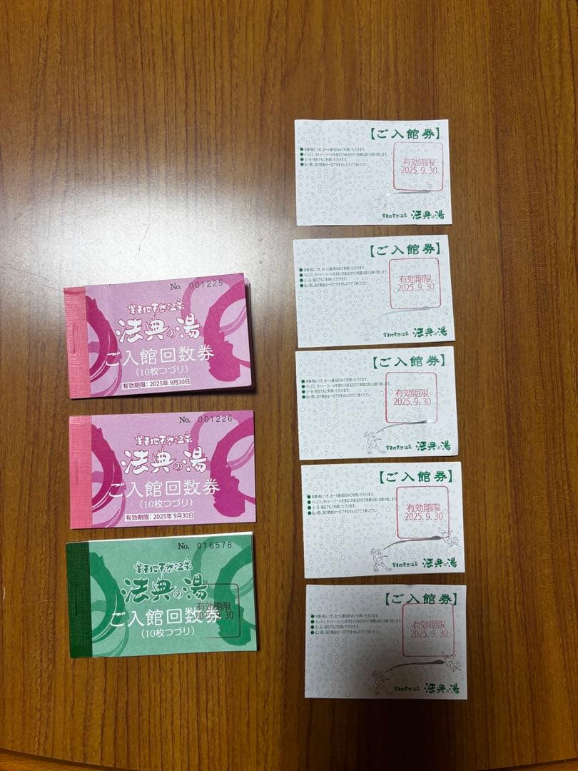 はまさま専用　入場回数券 15枚