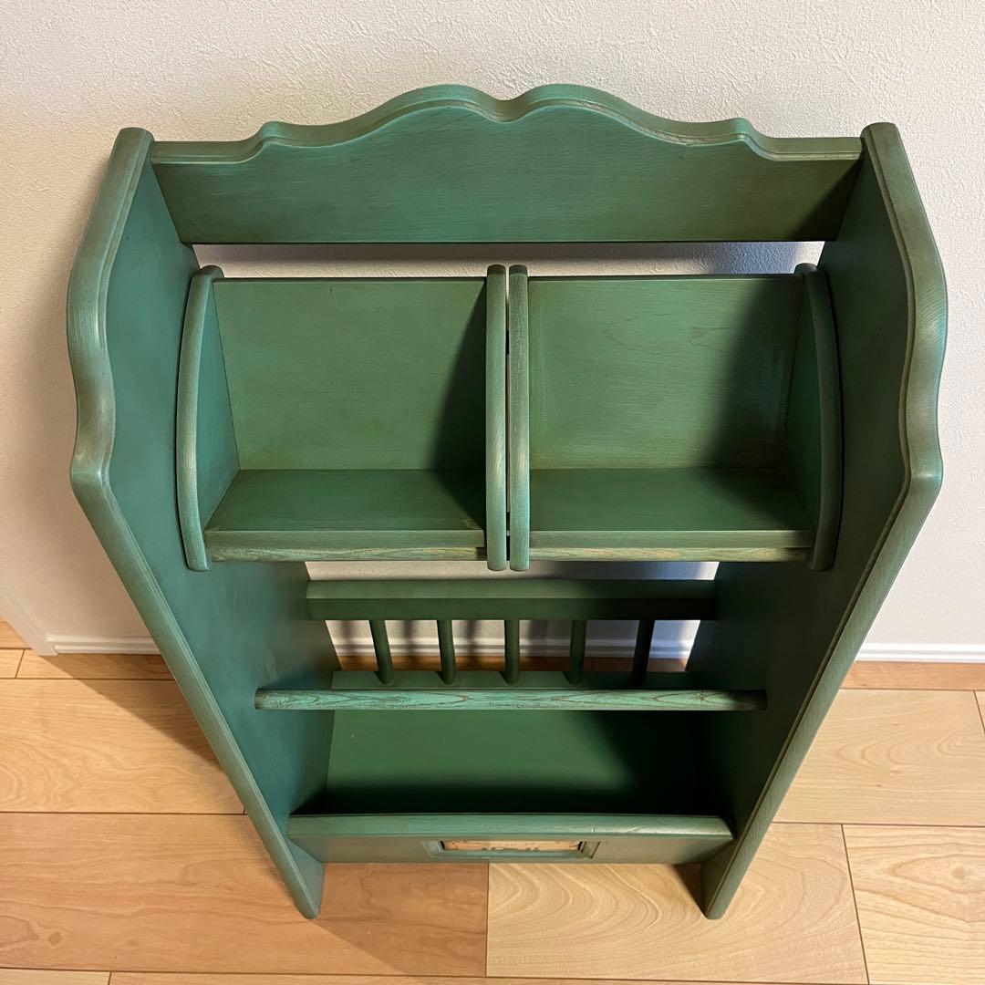 カリモク　メリーヒル マガジンラック　ヴィンテージ(98年製廃盤)