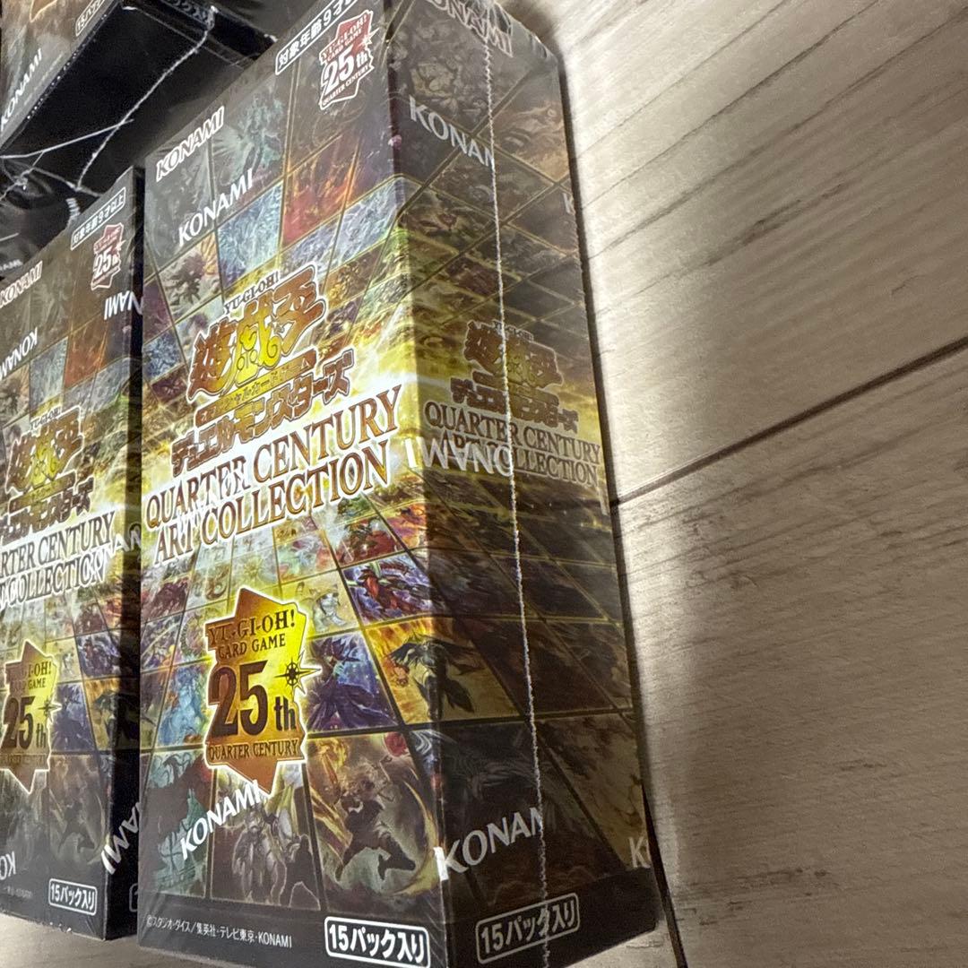 遊戯王OCG クォーターセンチュリーアートコレクション 6BOX シュリンク付き