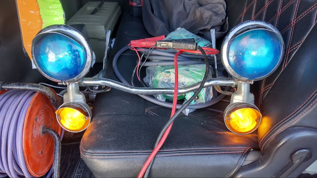 ハーレーフォグランプ 点灯確認済