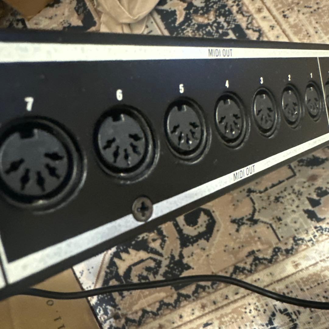 MOTU midi timepiece MTP AV 電源ケーブル 説明書付き