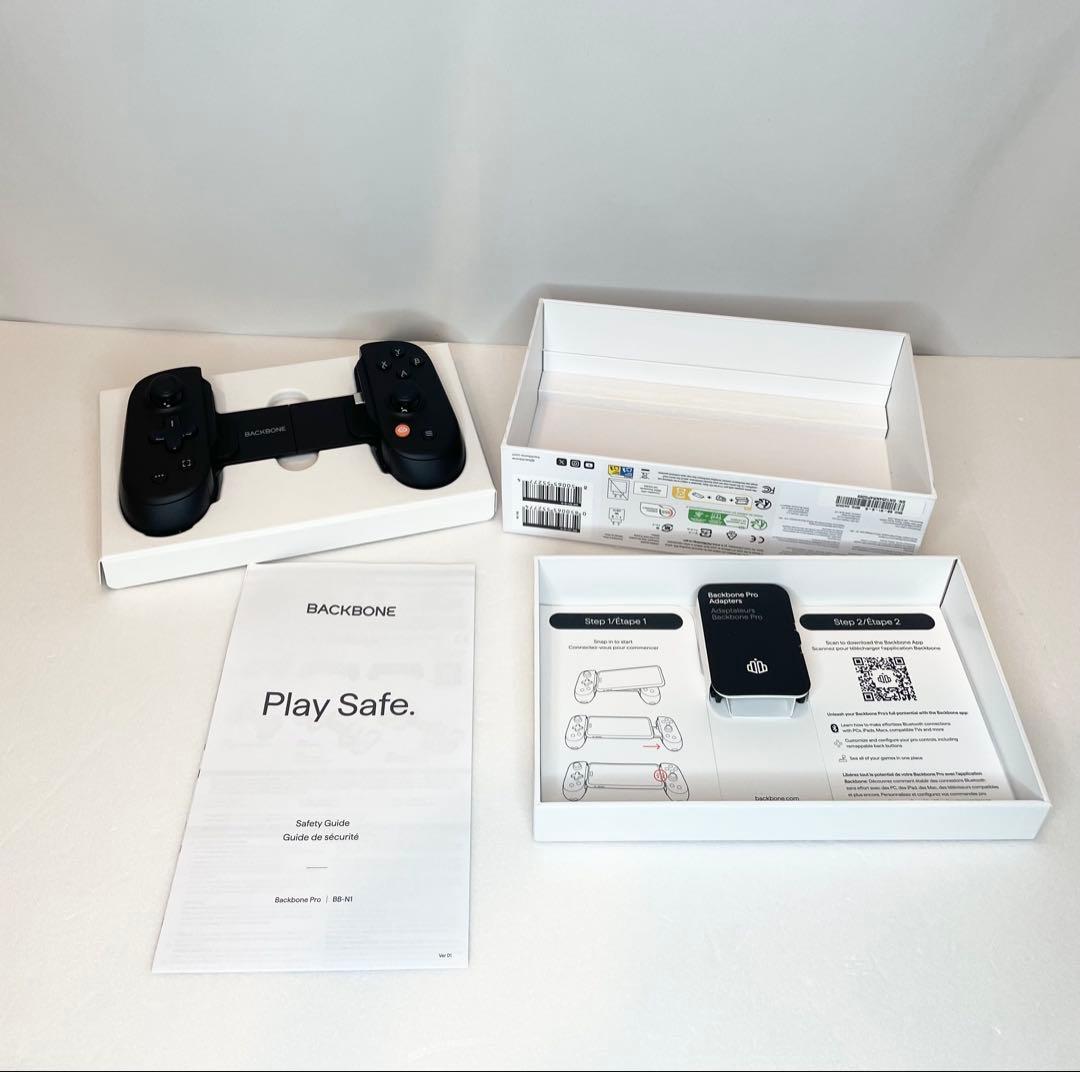 Backbone Pro スマホ コントローラー(ブラック)