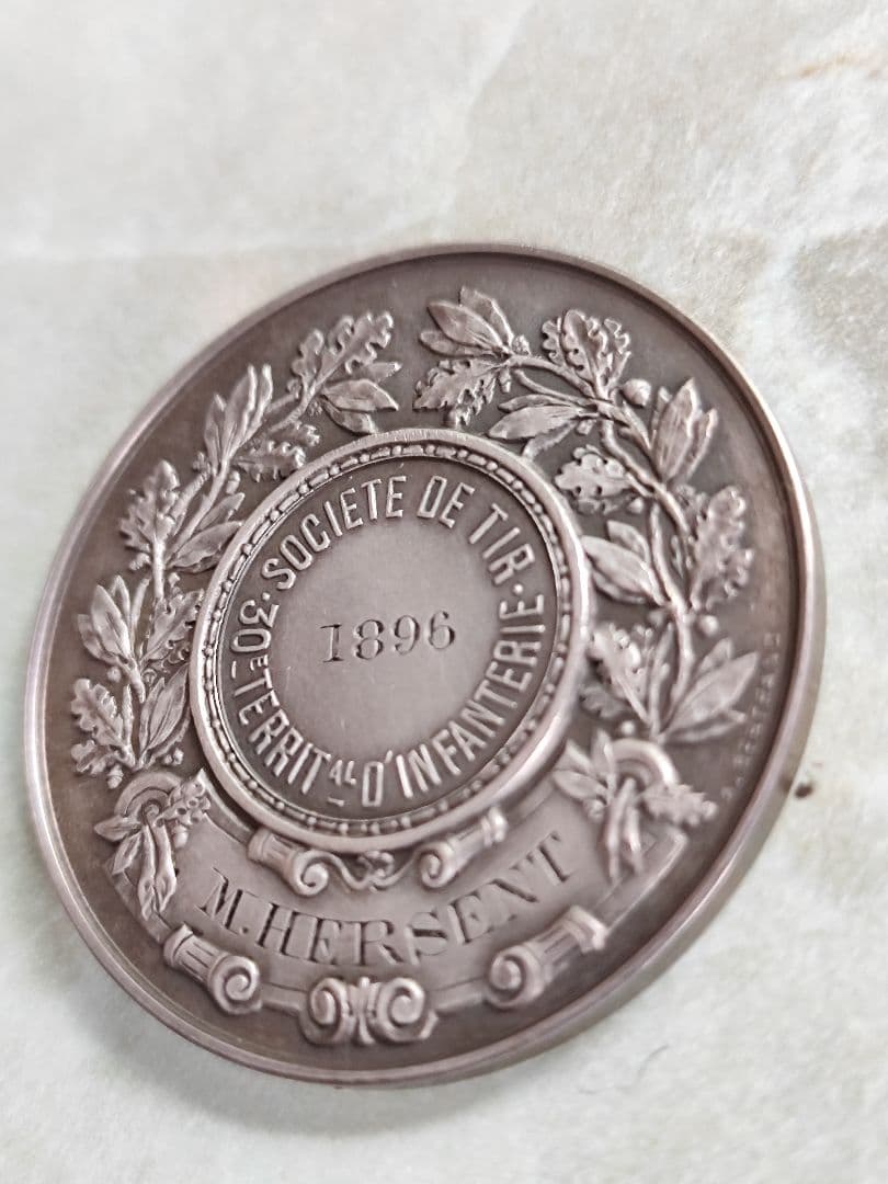 【超レア】1880's フランス マリアンヌ シルバー 銀メダル