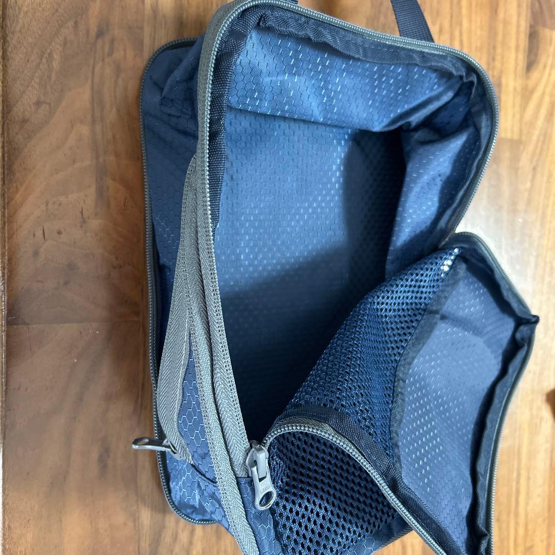 旅行用圧縮袋 超大型旅行用圧縮袋(Mサイズ、ネイビーブルー)