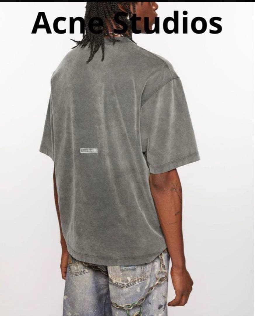 Acne Studiosアクネストゥディオズ　フェード加工クルーネック Tシャツ