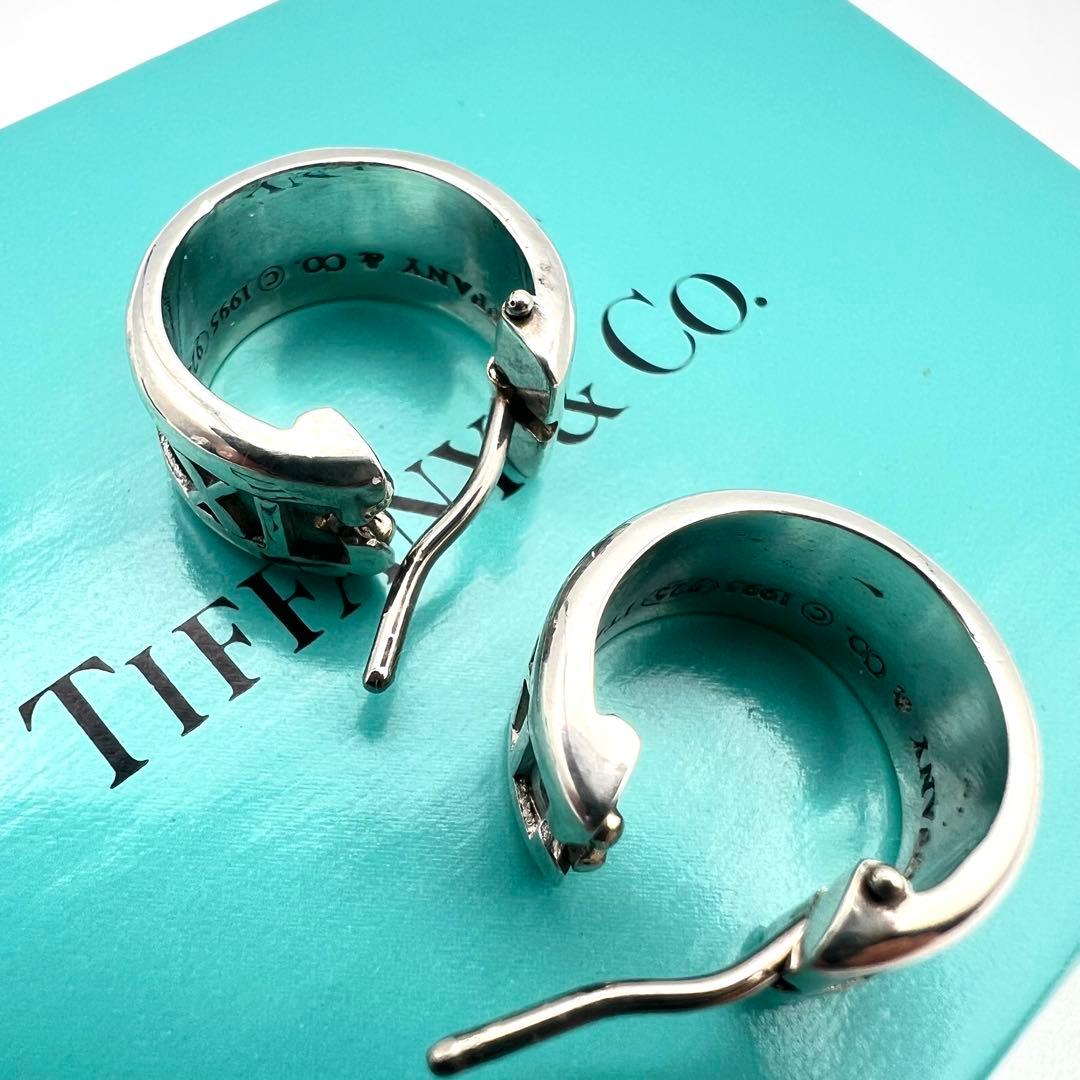 【美品】TIFFANY & Co. ティファニー アトラス フープ ピアス両耳用