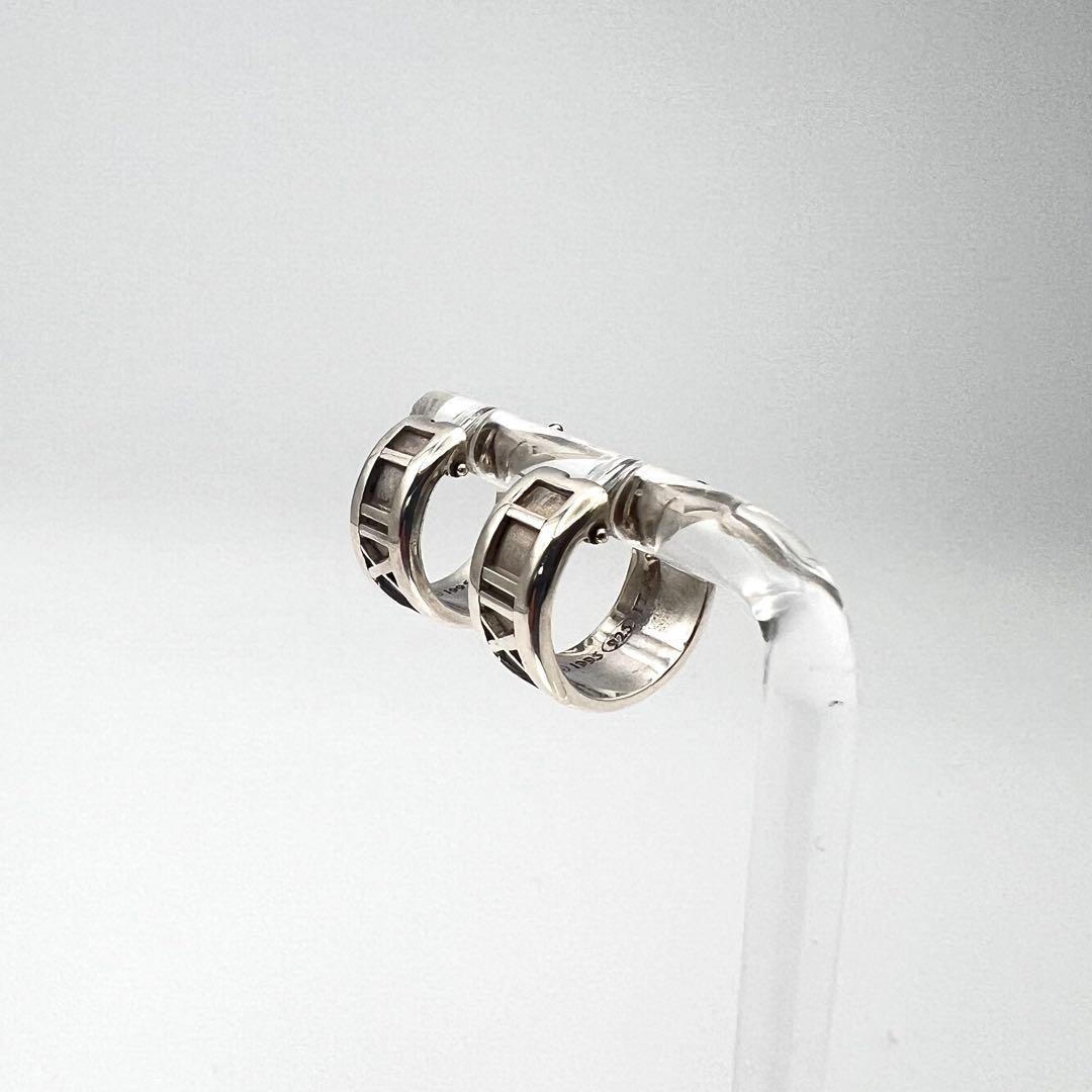 【美品】TIFFANY & Co. ティファニー アトラス フープ ピアス両耳用