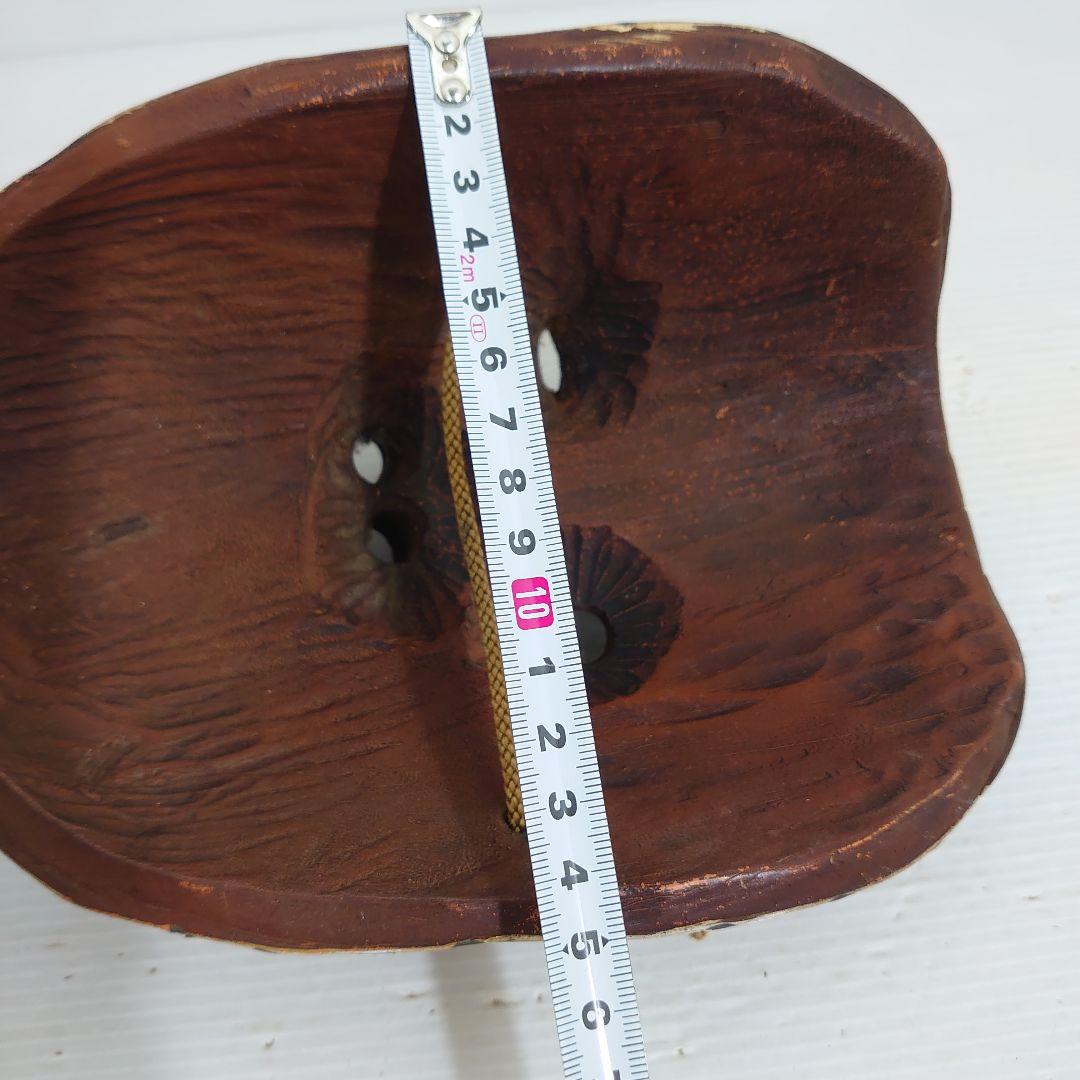 木彫り　ひょっとこ　お面　能面　アンティーク　縁起物　開運　魔除け