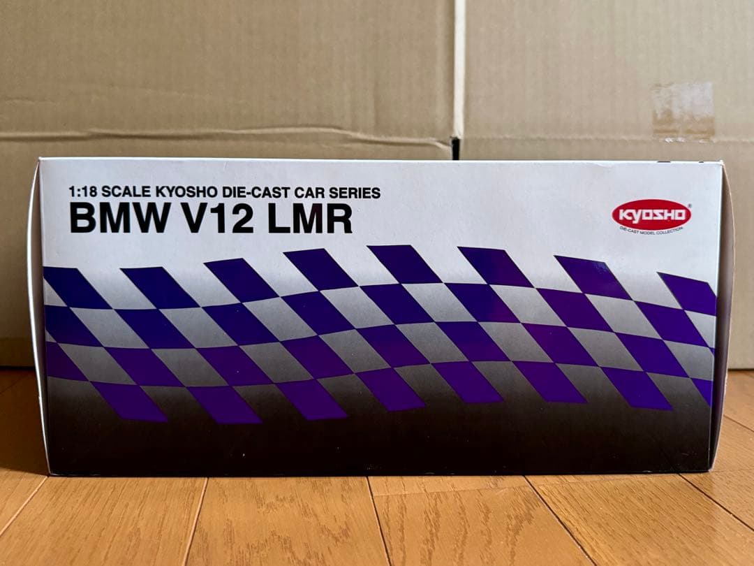 京商 1/18 BMW V12 LMR 1991年ル・マン優勝車 エンジン付き