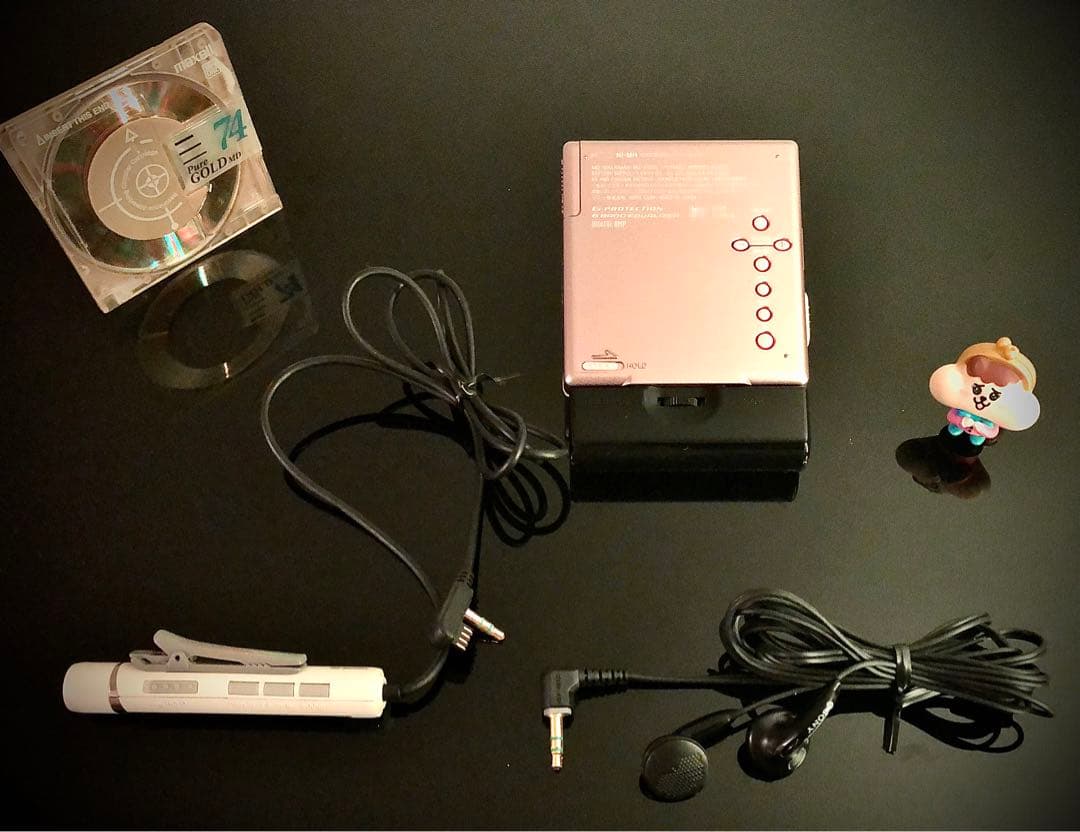 MD プレイヤーSony MZ-E520 世界最小最薄「整備済み、￼完動美品」