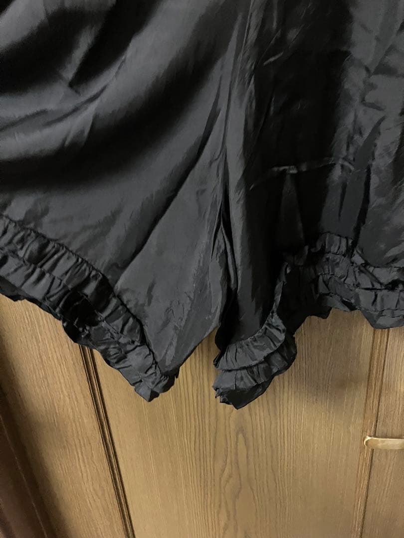 コムコム　comme des garcons 裾フリルサルエルパンツ