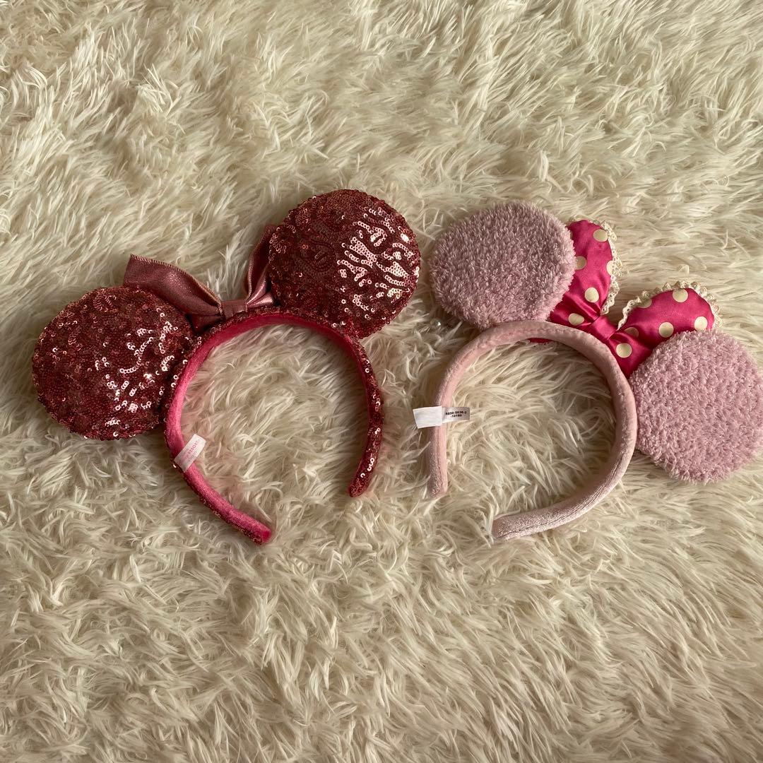 ディズニーグッズ まとめ売り カチューシャ ポーチ　キャップ　パッチンどめなど