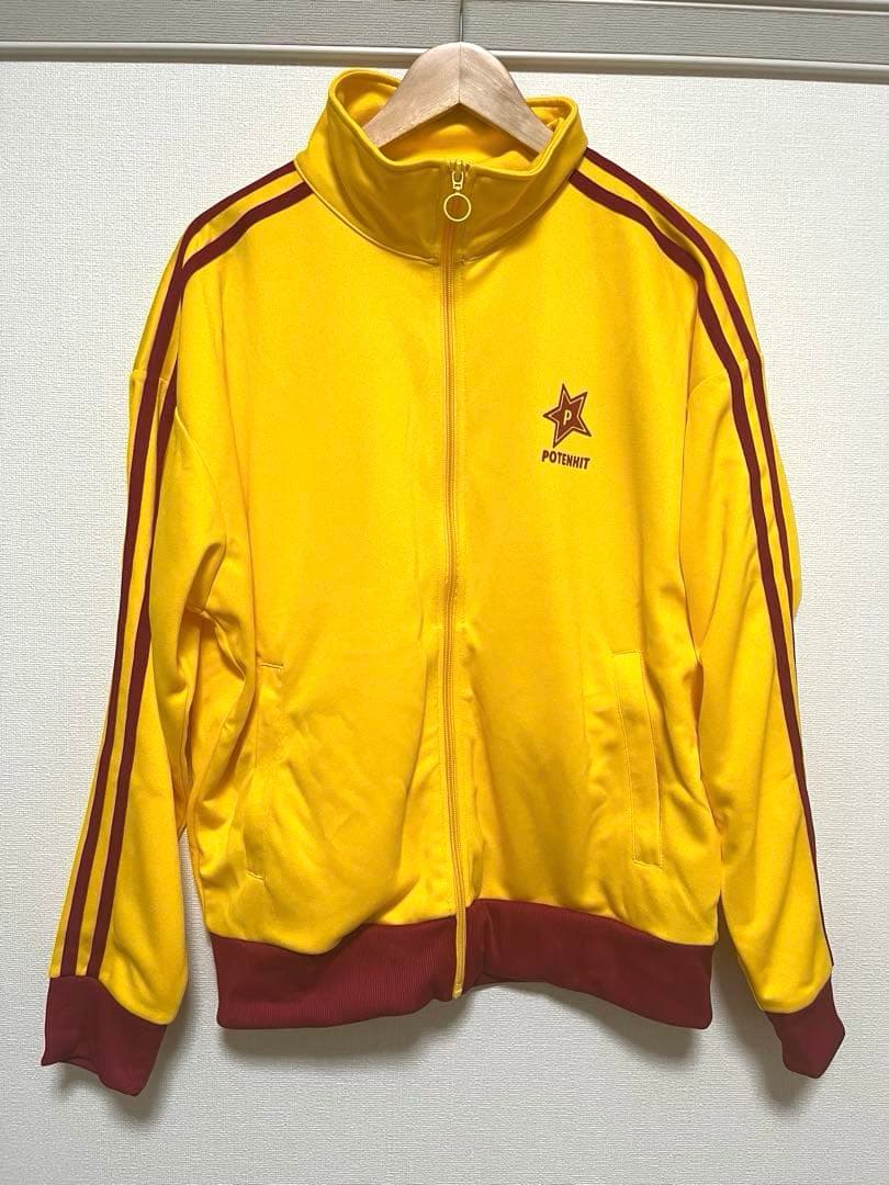 POTENHIT ポテンヒット ランジャタイ　トラックジャケット　黄色　Mサイズ