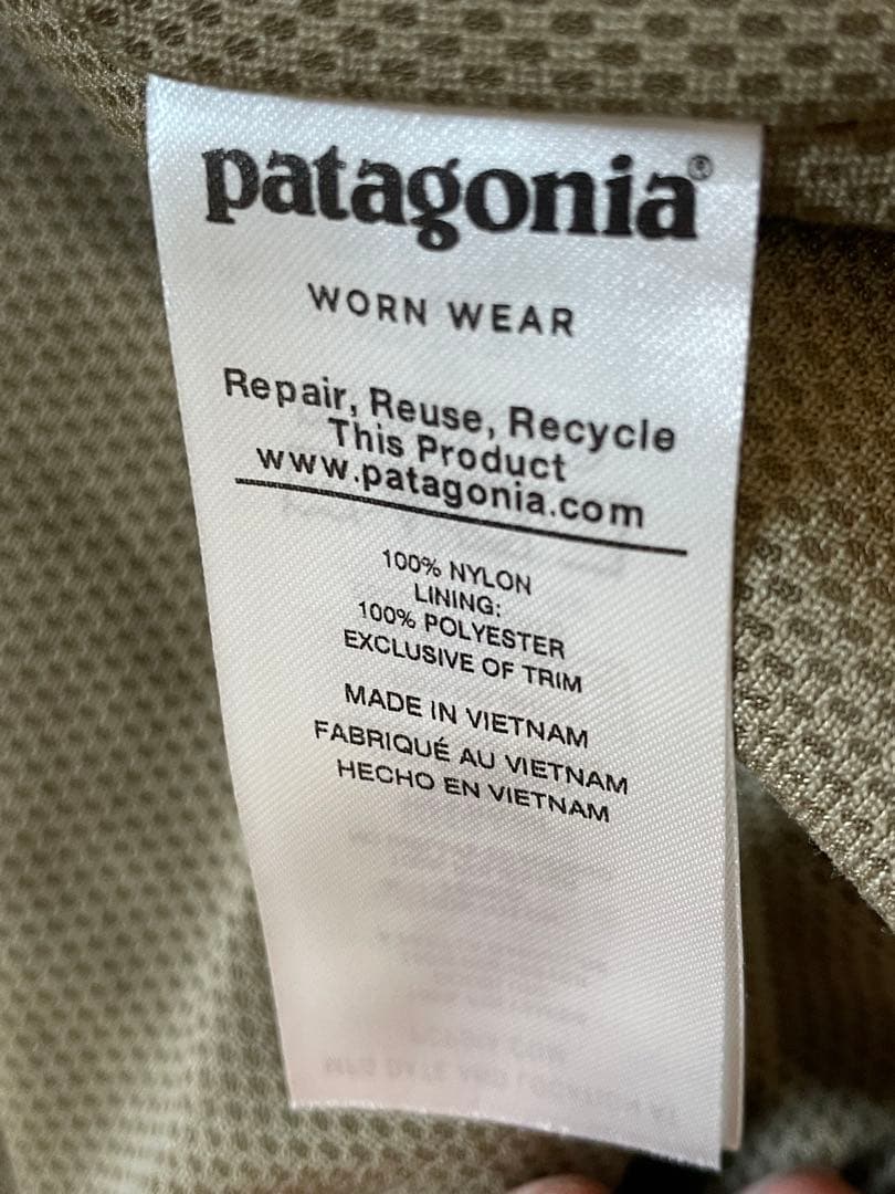 パタゴニア　バギーズジャケット　カーキー　美品