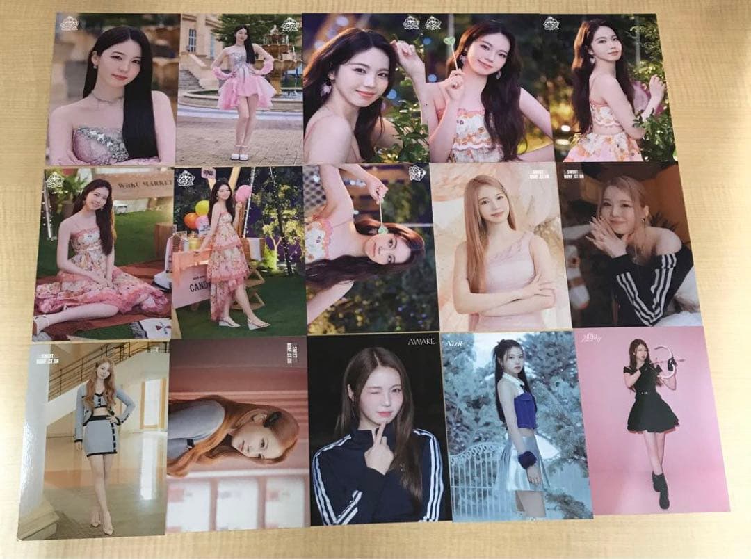 ❶ NiziU アヤカ ラントレ 81枚 まとめ売り