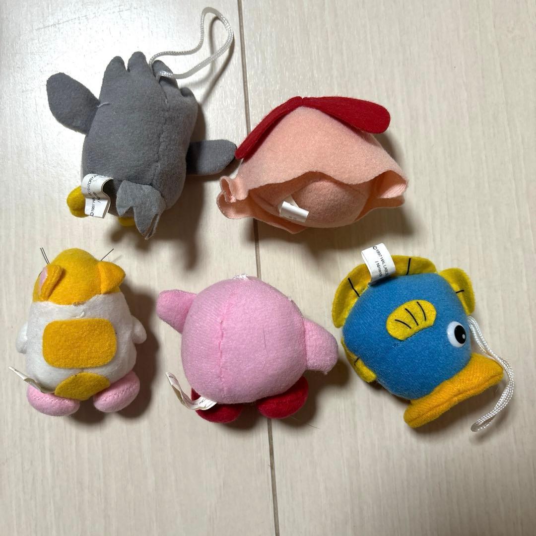 カービィフレンズ　マスコット　5種セット　1998年