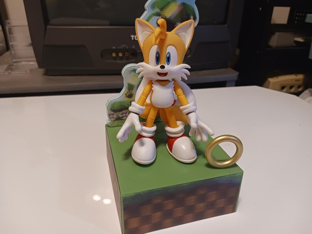ソニック　テイルス・マイルス・パウアー　アクションフィギュア　現状品