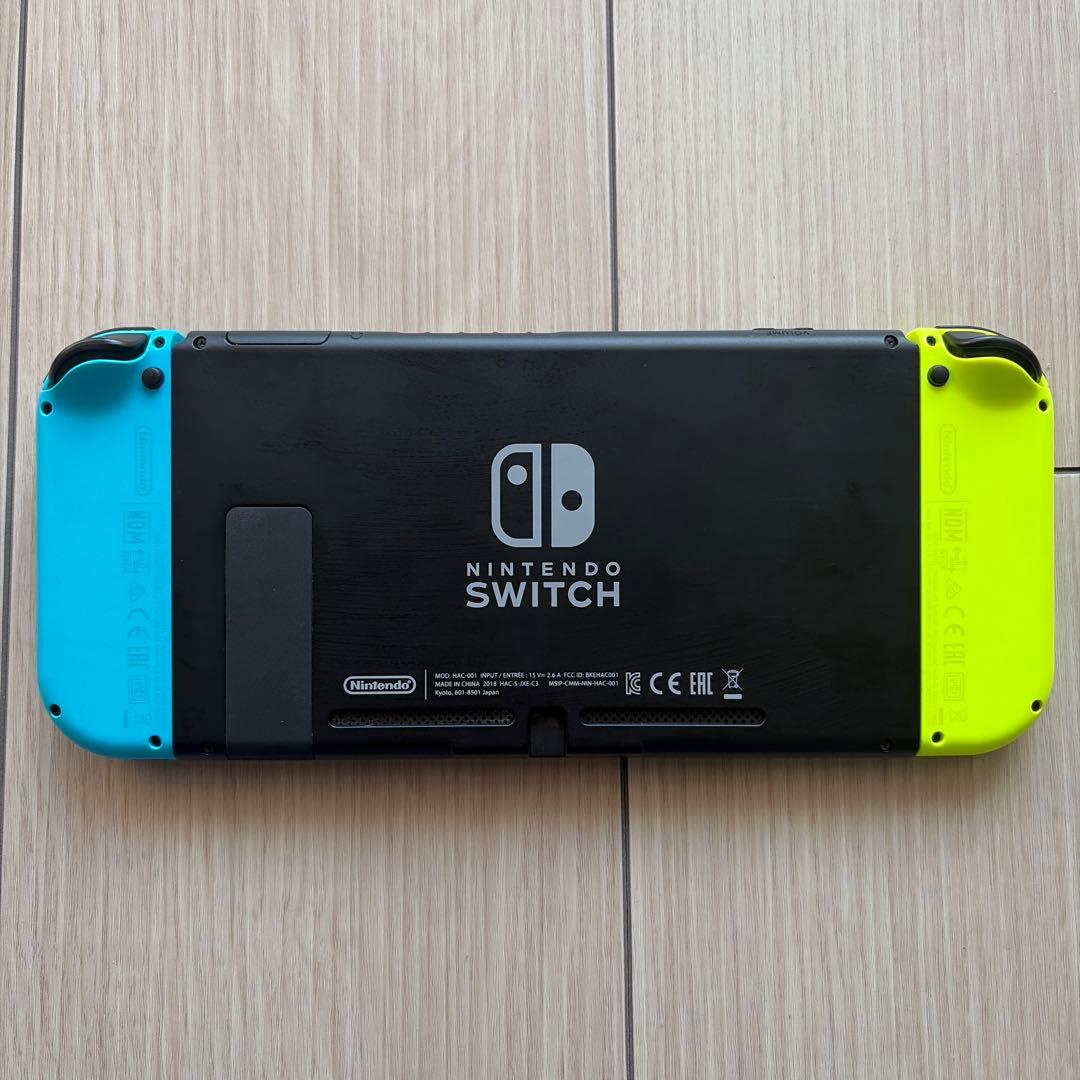 Nintendo Switch ネオンイエロー/ブルー 本体