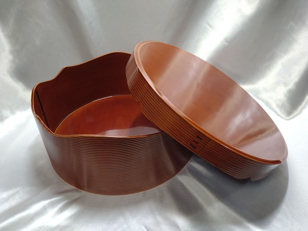 飛騨伝統工芸 春慶塗 茶道具 千歳盆 漆器 天然木 裏千家 美品