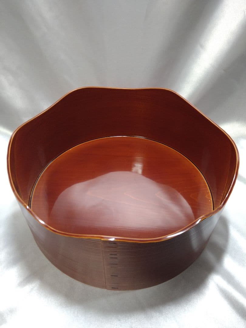 飛騨伝統工芸 春慶塗 茶道具 千歳盆 漆器 天然木 裏千家 美品