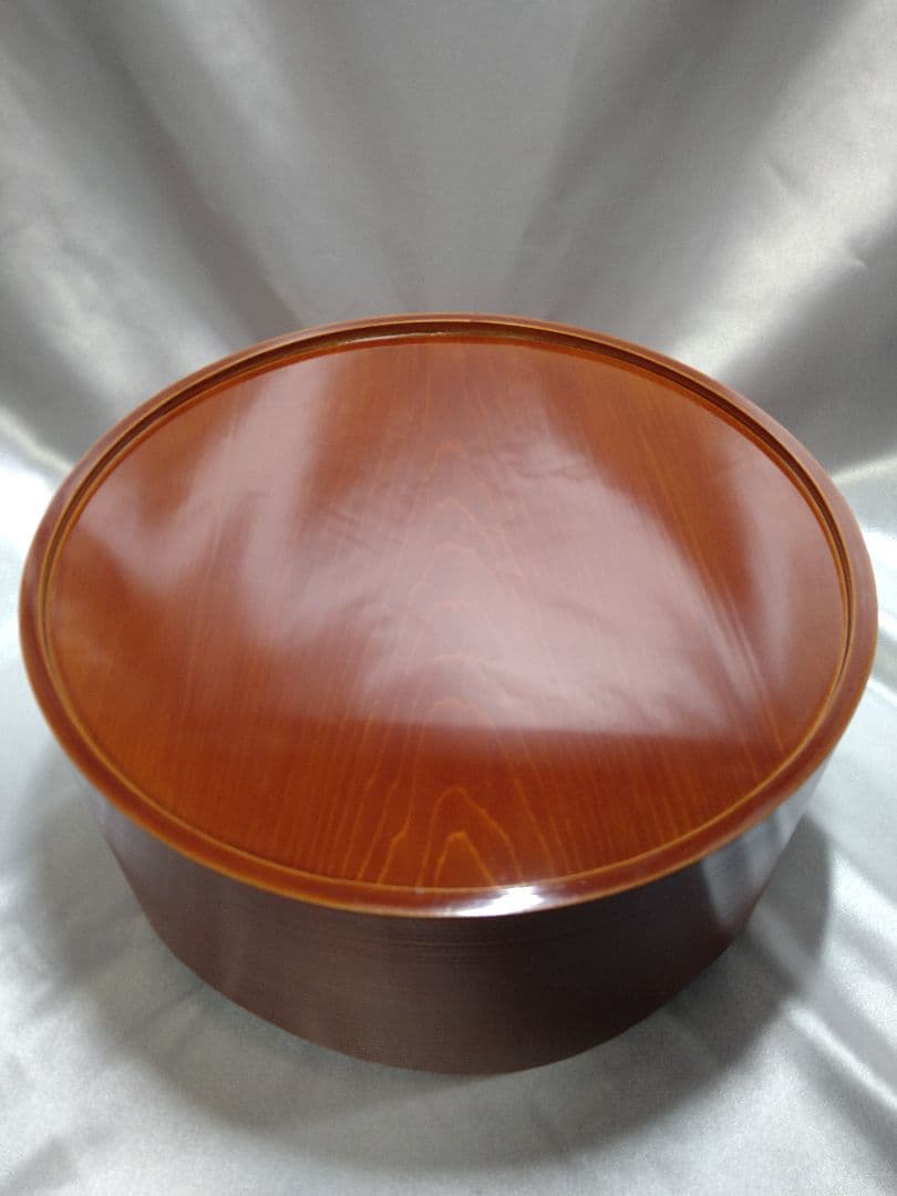 飛騨伝統工芸 春慶塗 茶道具 千歳盆 漆器 天然木 裏千家 美品