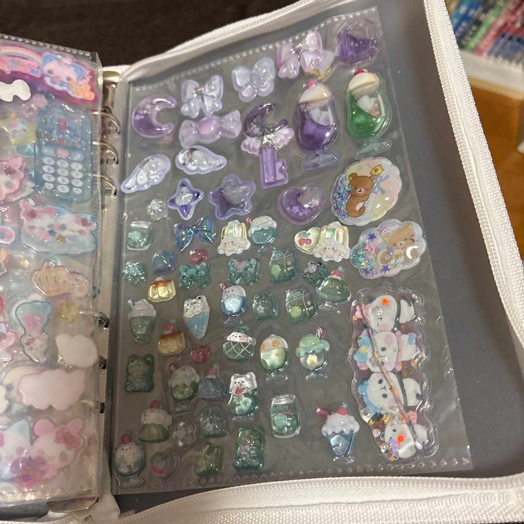 シール帳 完成品