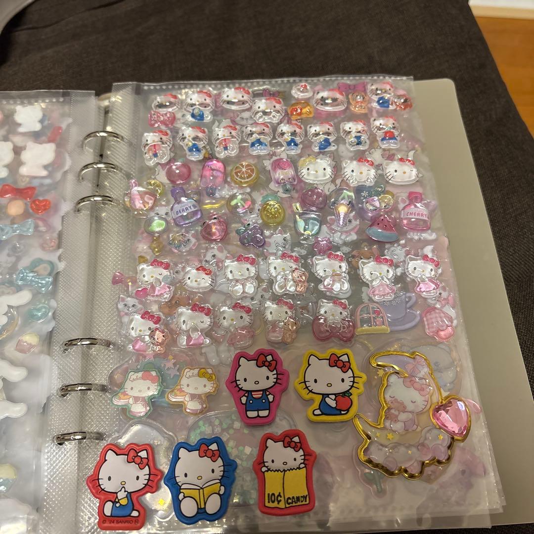 シール帳 完成品