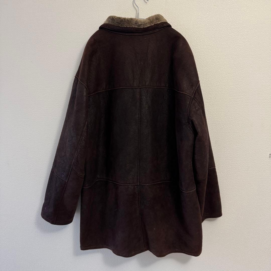 ムートン ブラウン シープ？ ショートコート