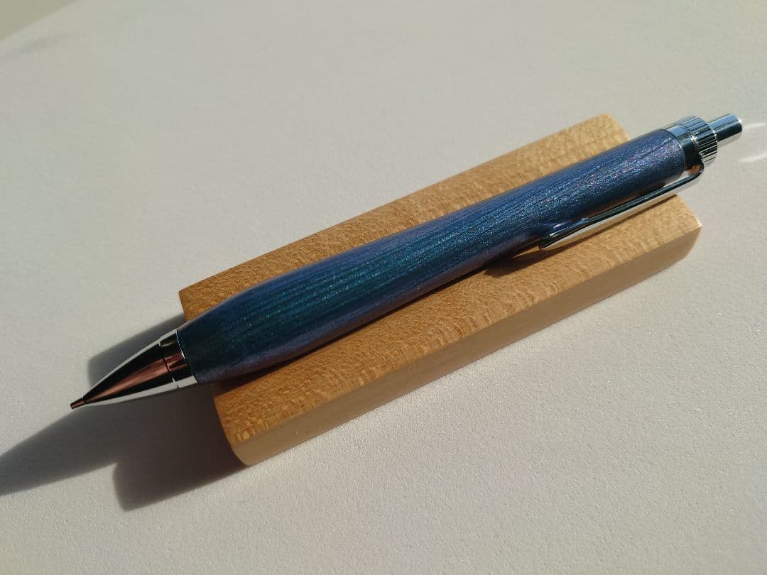 杉　シャープペンシル　浮造り　新うるし　変わり漆　拭き漆