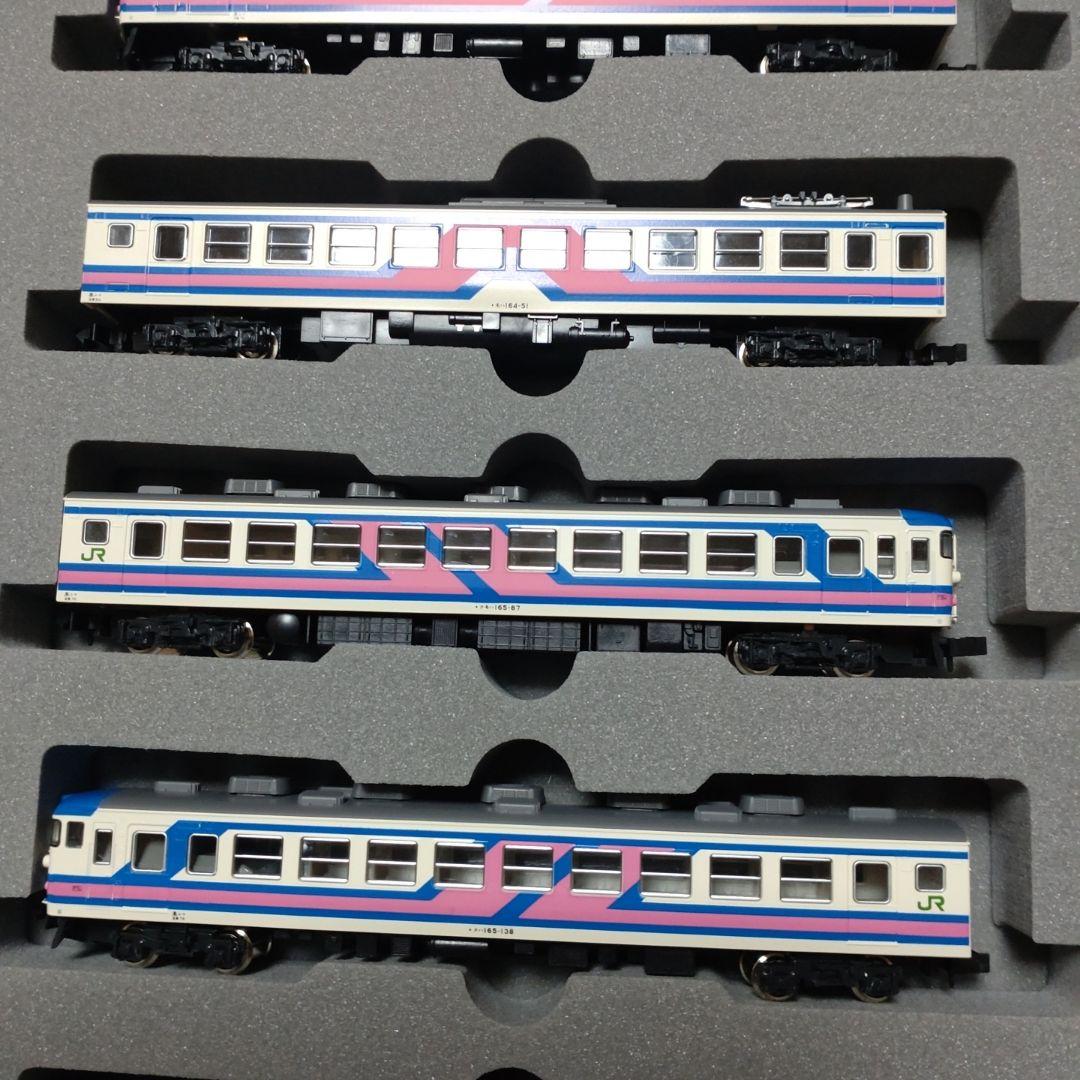 165系\"モントレー色\" 直流急行形電車6両セット