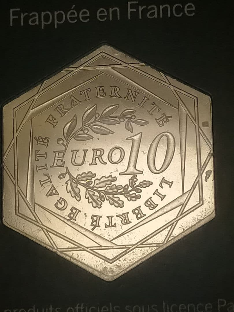 ☆仏⑤。フランス・パリ2024オリンピック大会「第3次発行」記念銀貨。