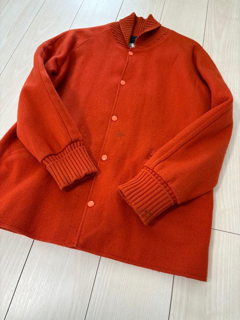 80s melton ウールジャケット スタジャン ファラオジャケット