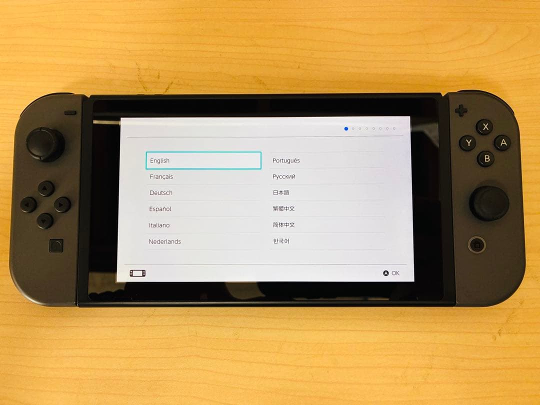 美品 Nintendo Switch 本体 別売 Joy-Con付 箱あり