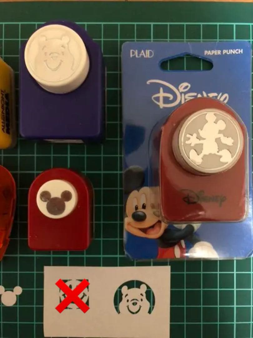 要在庫確認！クラフトパンチ ミッキー  プーさん お城 新品未使用 廃盤