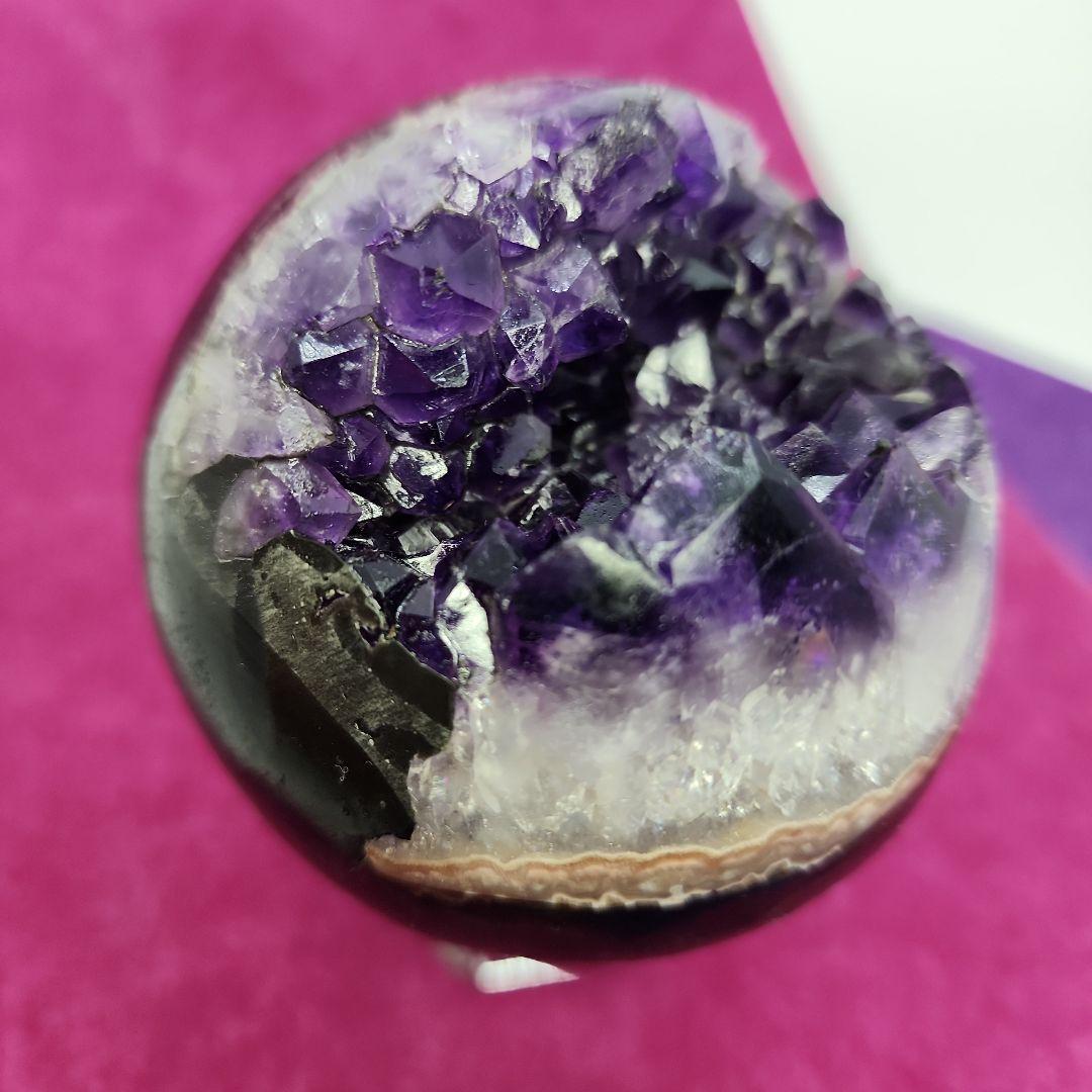 アメジスト天然石 笑口 スフィア