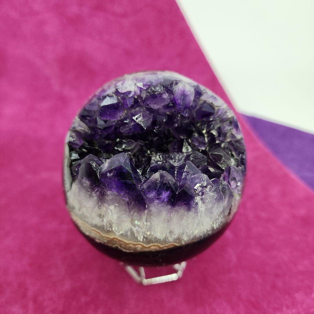 アメジスト天然石 笑口 スフィア