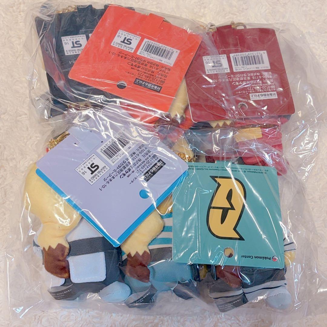 ピカチュウ 団員ごっこ マスコット6点セット