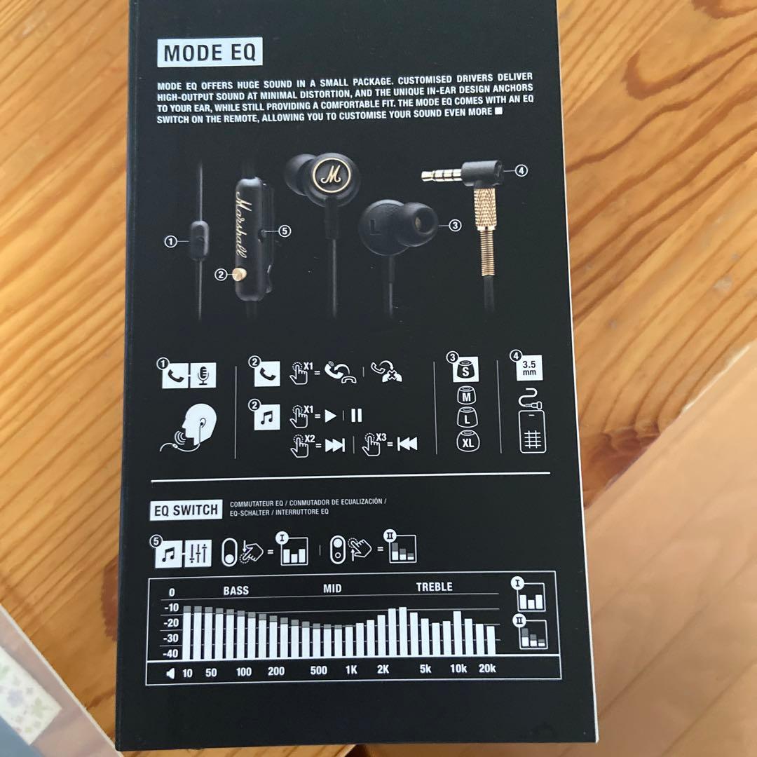 マーシャル　イヤホン