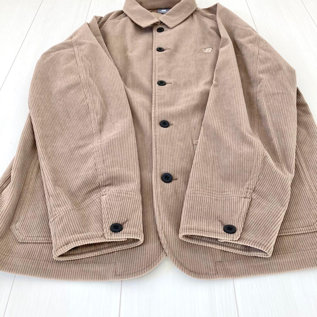 【美品】ニューバランス　コーデュロイジャケット　パンツ　ブラウン　L