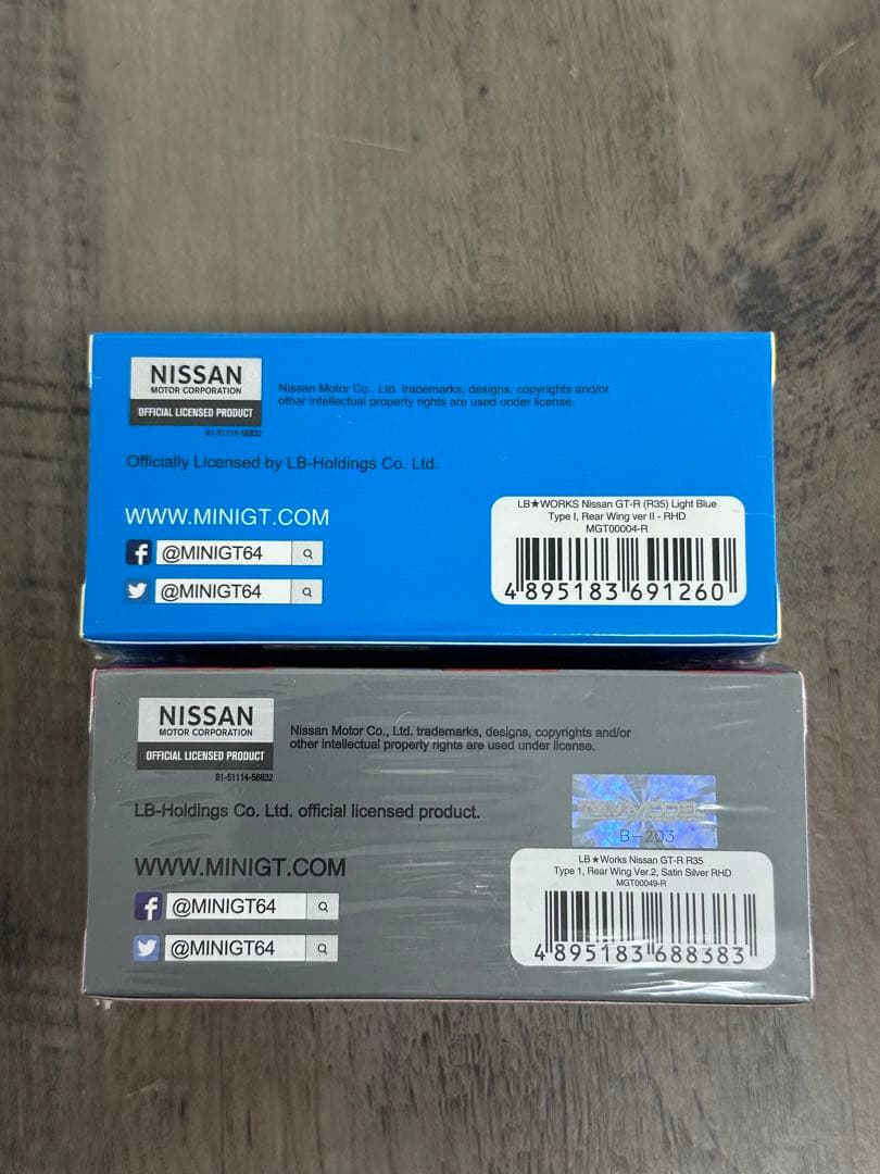 新品！未開封！LIBERTYWALK MINI GT ミニカー 4台セット